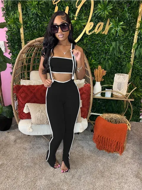 Two Piece Tube Top  Set