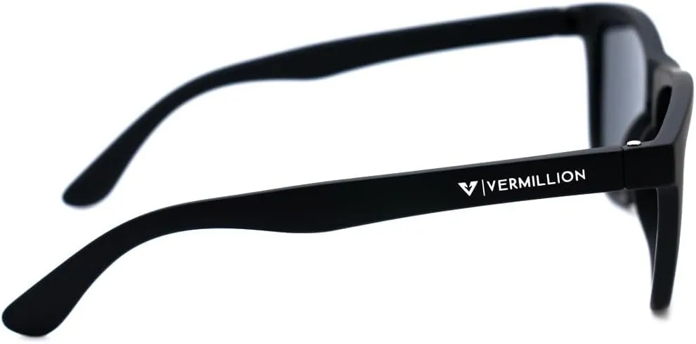 Vermillion Modern Luxury Men's Polarized Sunglasses Endy Functional Fashion Sunglasses UV Protection Lightweight Durable