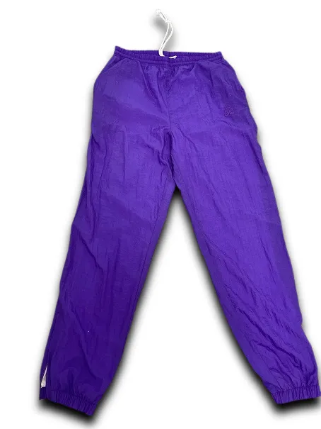 Vintage Swiss design purple windbreaker pant
