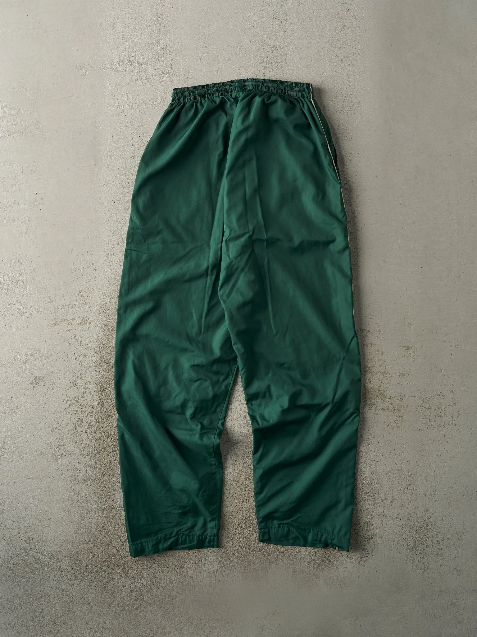 Vintage Y2K Green Windbreaker Pants (27x29)