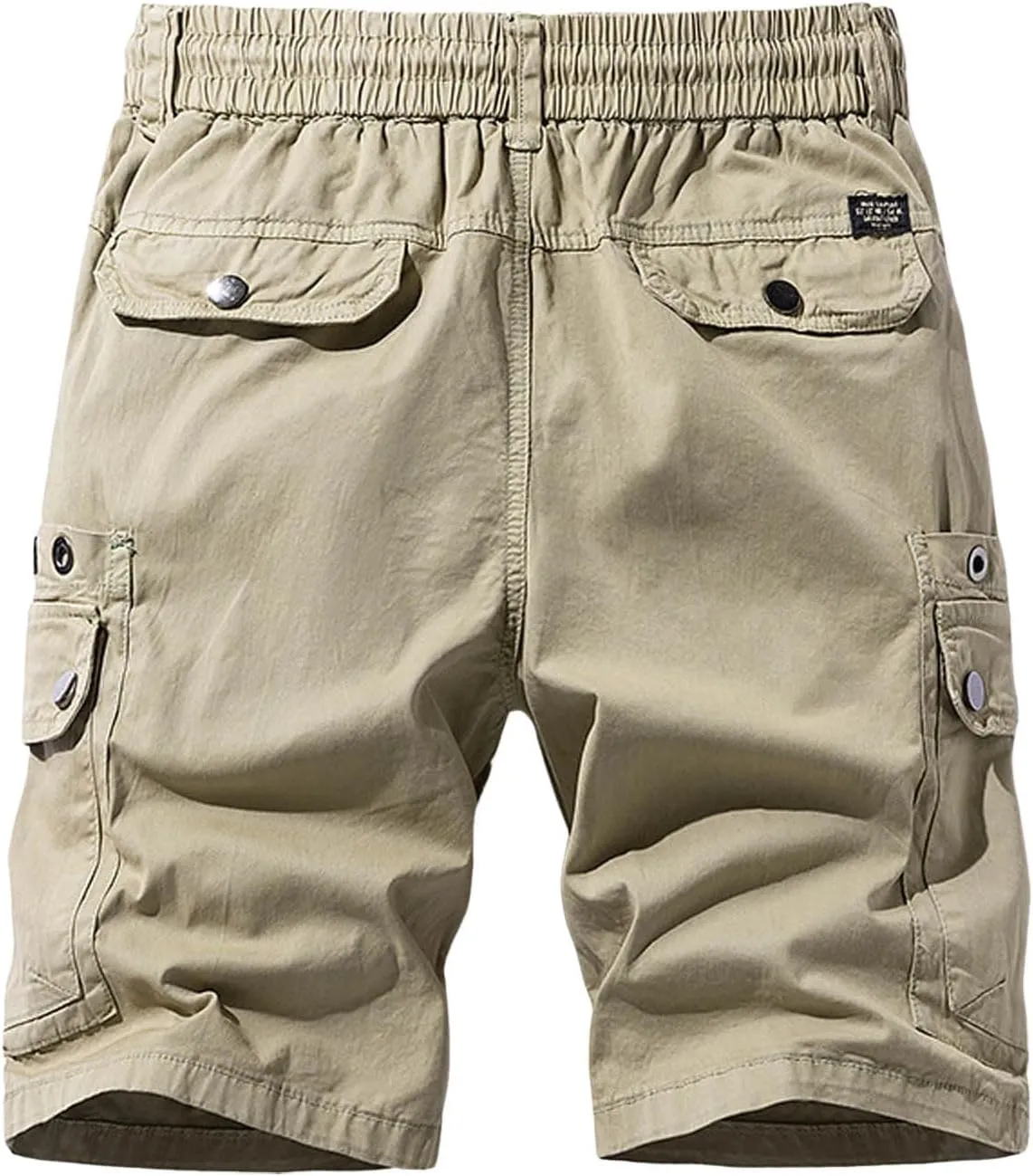 Wide Leg Shorts for Men Basic Plaid with Pockets Zipper Country Flattering Cargo Shorts for Men Hemming Countryside