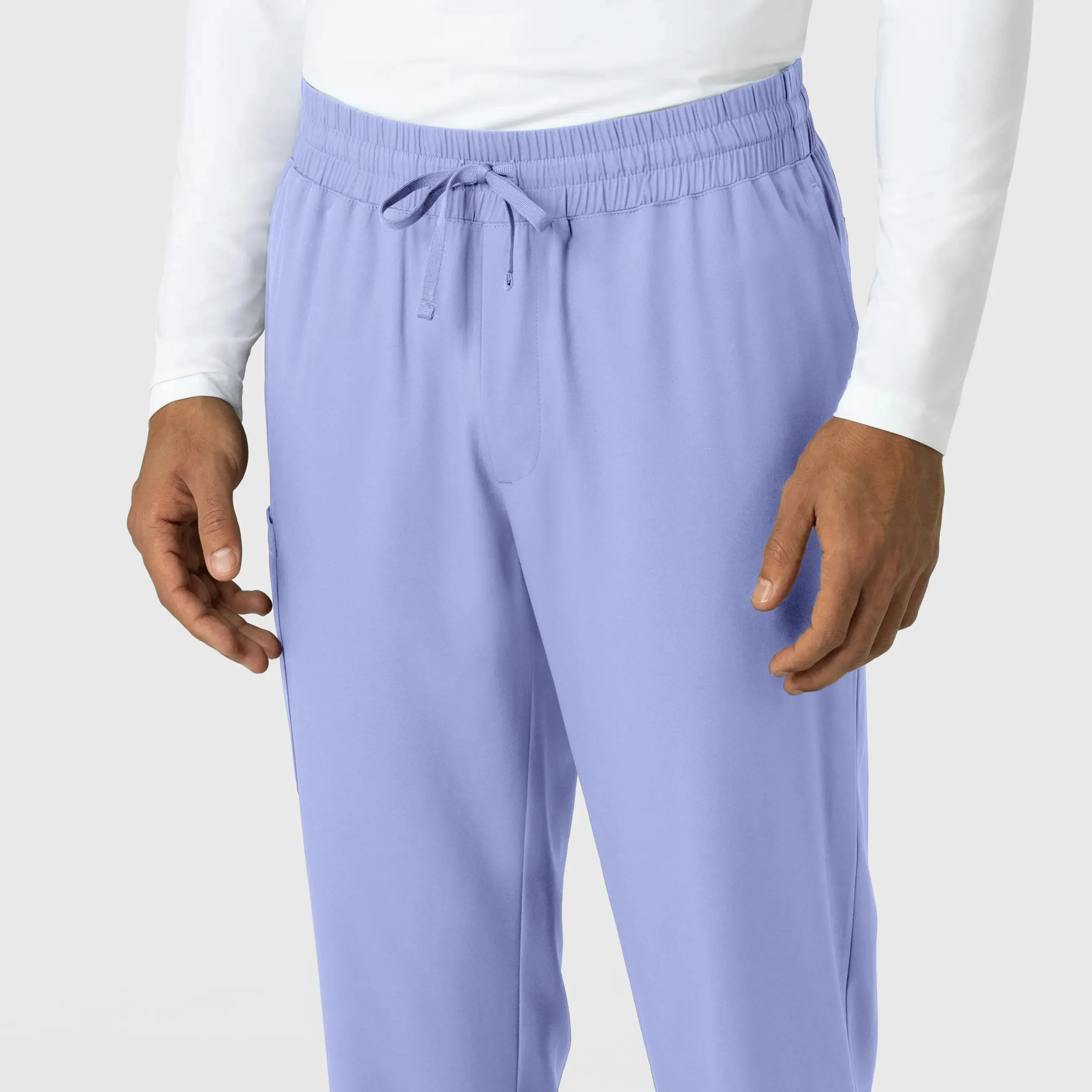 Wink Men's Straight Leg Scrub Pant - Ceil Blue