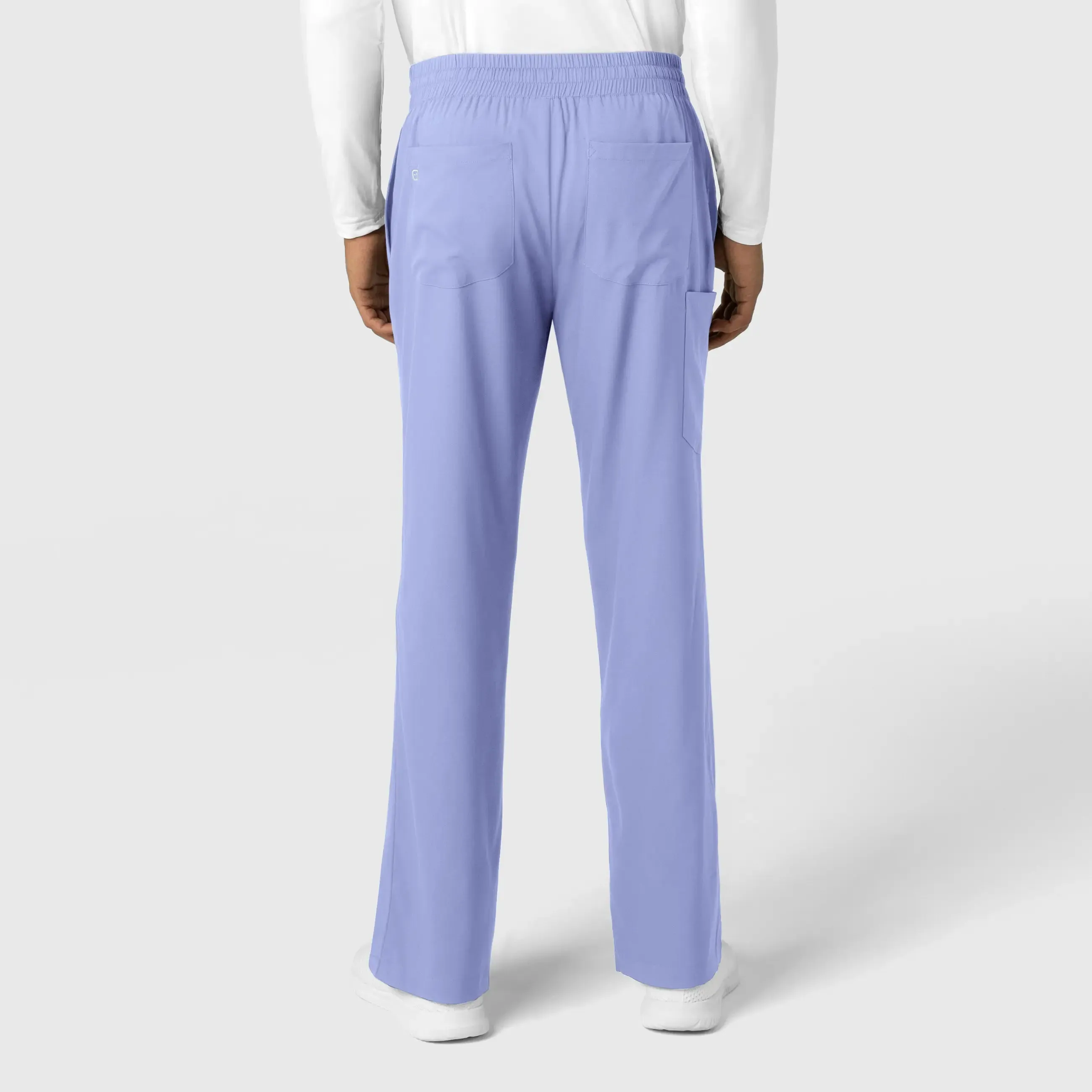 Wink Men's Straight Leg Scrub Pant - Ceil Blue