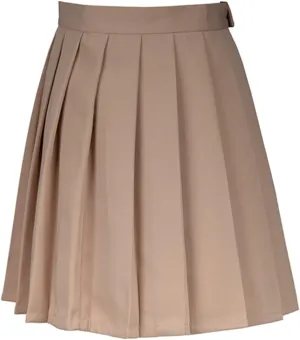Women High-Waisted Pleated Mini Skirts School Tennis Skirt