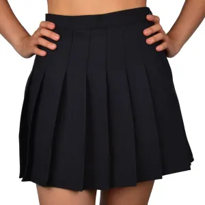 Women High-Waisted Pleated Mini Skirts with Soft Shorts Underneath