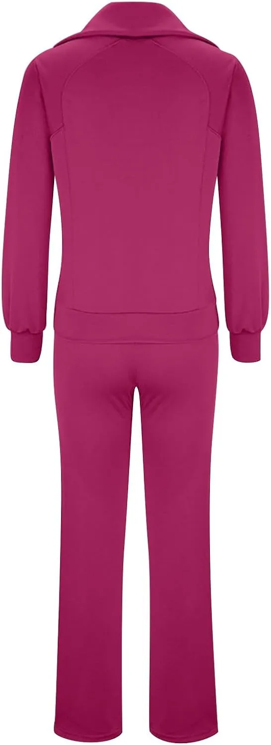 Womens Hooded 2 Piece Sweatsuit Set Trendy Half Zip Solid Tracksuit Outfits Outdoor Sports Casual Y2K Streetwear Sets