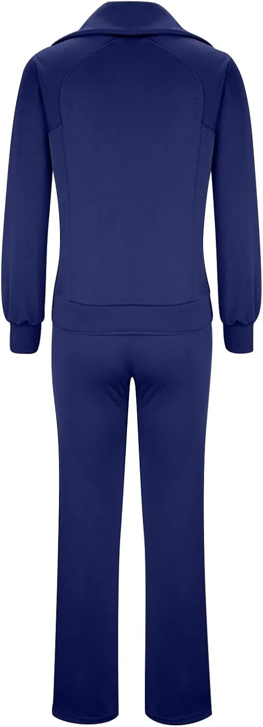 Womens Hooded 2 Piece Sweatsuit Set Trendy Half Zip Solid Tracksuit Outfits Outdoor Sports Casual Y2K Streetwear Sets