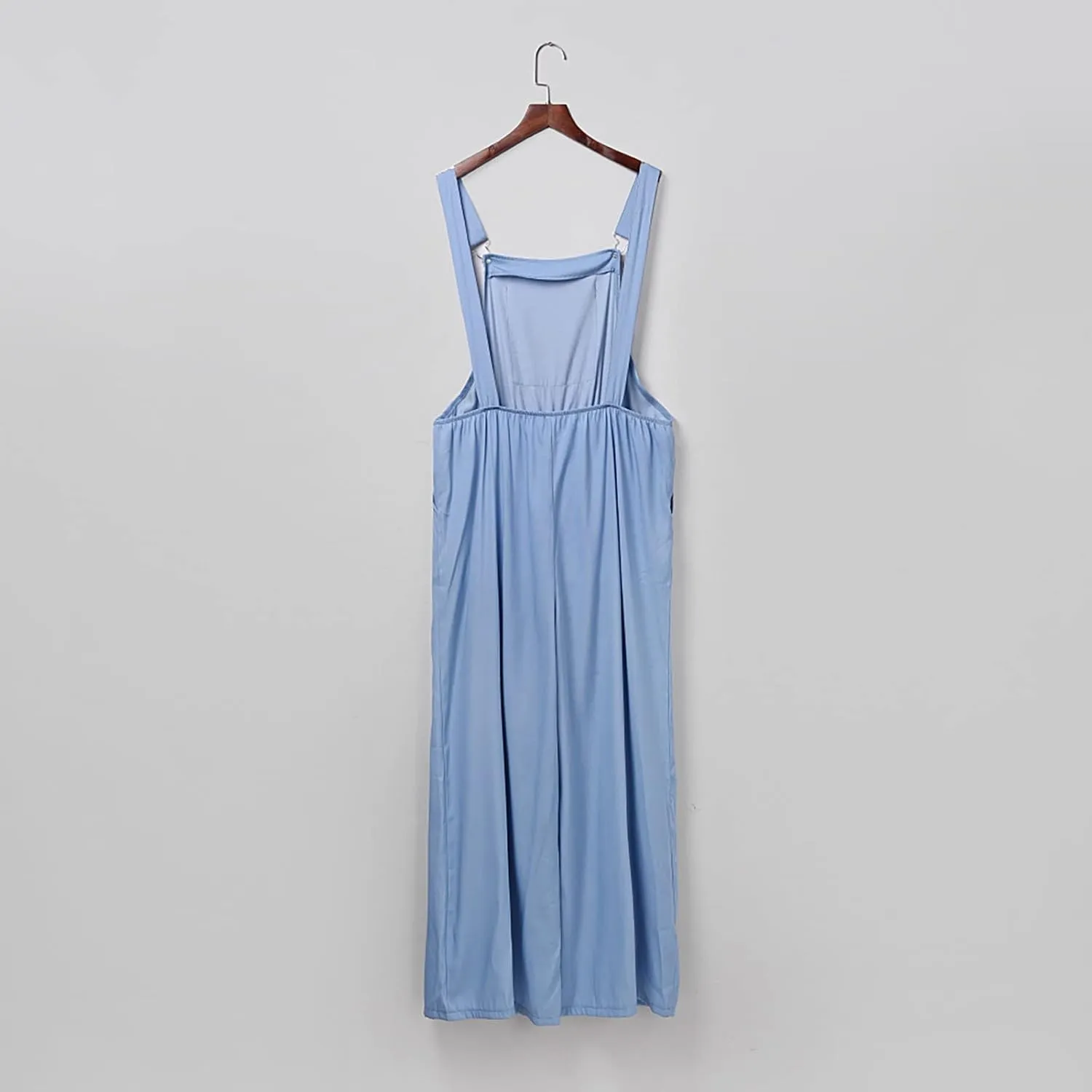 Womens Jumpsuits Casual Denim Overalls Wide Leg Jean Rompers Sleeveless Summer Casual Denim Jumpsuits