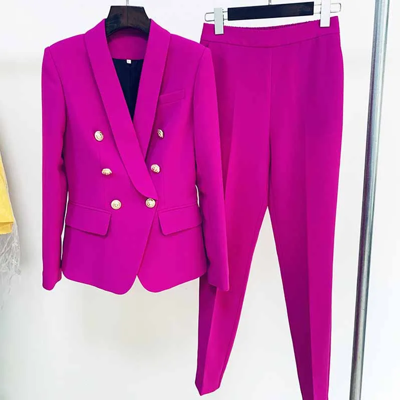 Women's Pantsuit Blazer Long Pants Wedding Pantsuit for women