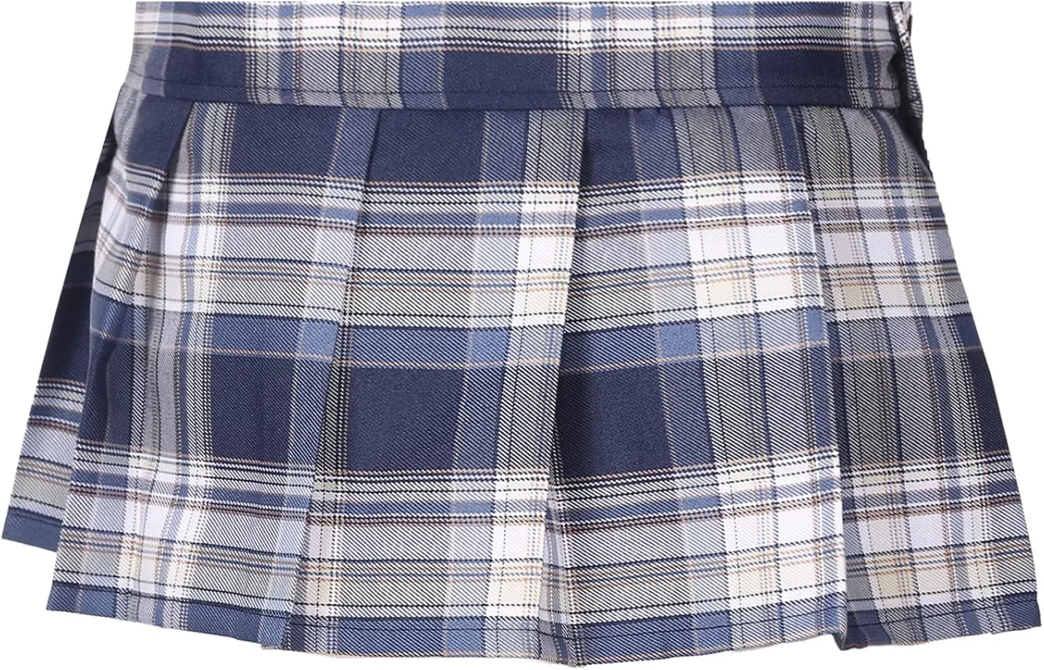 Women's Plaid Schoolgirl Short Skirt Bodycon Club Lingerie Pleated Mini Skirts Dancing Skirt