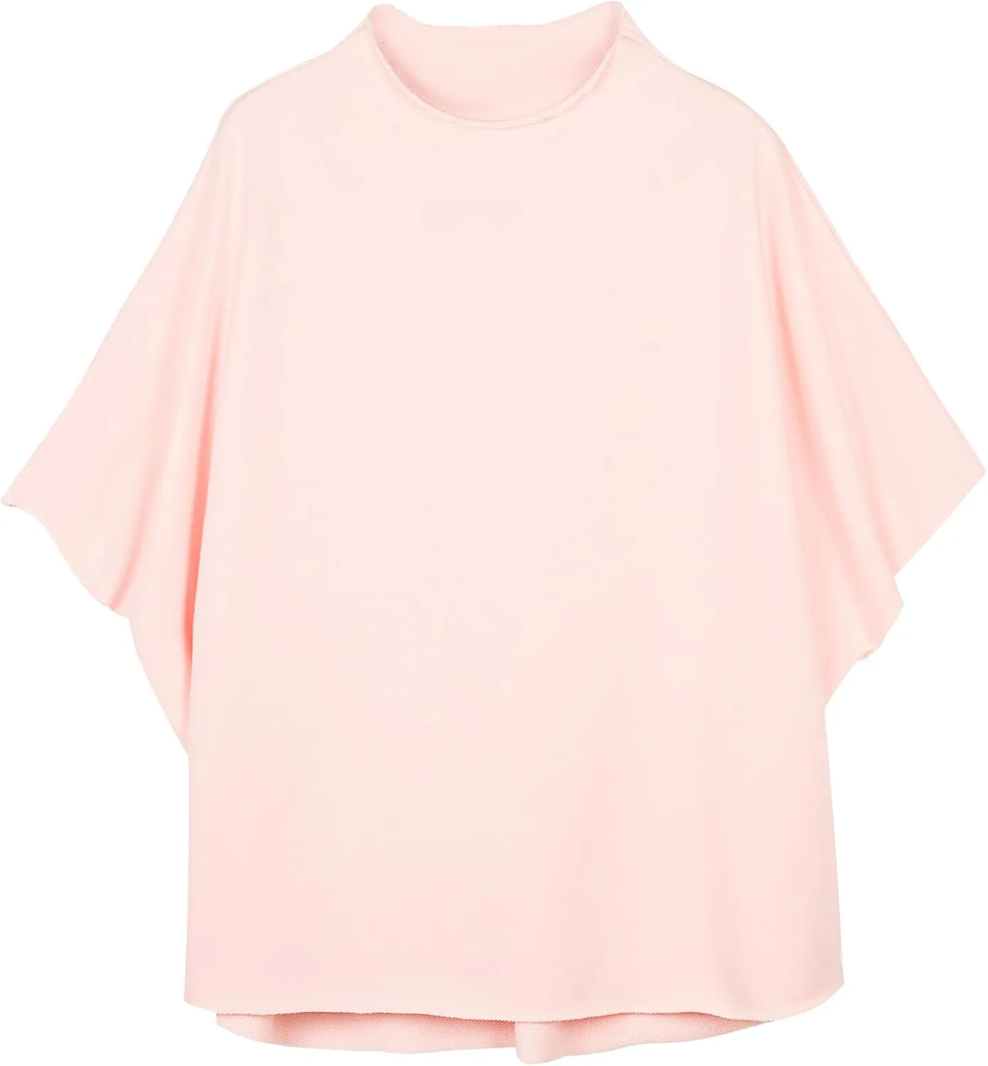 Womens Tops Batwing Sleeve Mock Neck T Shirts Oversized Tees Maternity Workout Casual Blouses Trendy Y2K Outfits