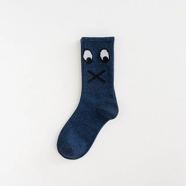 Women's Whimsical Street Wear Crew Socks