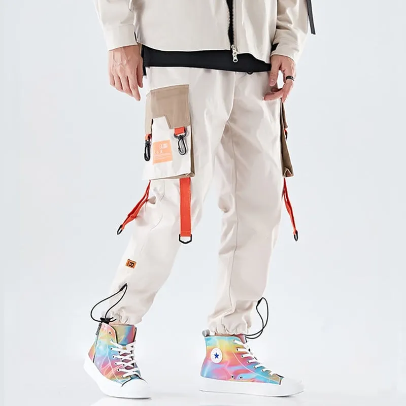 Xanthos Brown Cargo Pants Japanese Techwear Pants