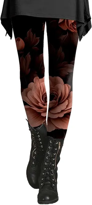 Xs Leggings for Women Petite High Waisted Printed Yoga Pants Women Tummy Control Pants