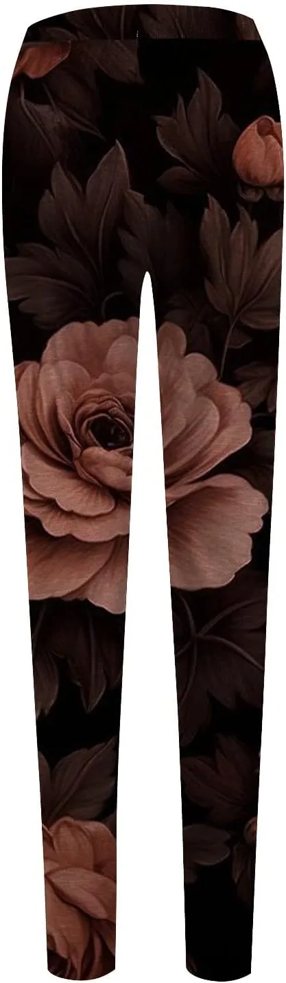 Xs Leggings for Women Petite High Waisted Printed Yoga Pants Women Tummy Control Pants