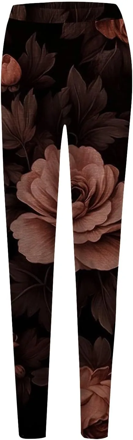 Xs Leggings for Women Petite High Waisted Printed Yoga Pants Women Tummy Control Pants