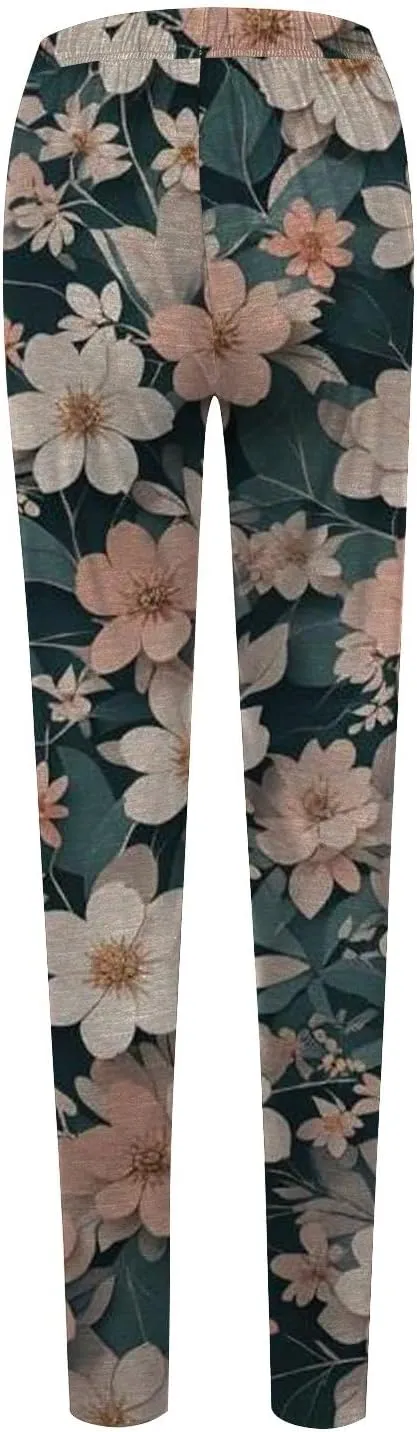 Xs Leggings for Women Petite High Waisted Printed Yoga Pants Women Tummy Control Pants