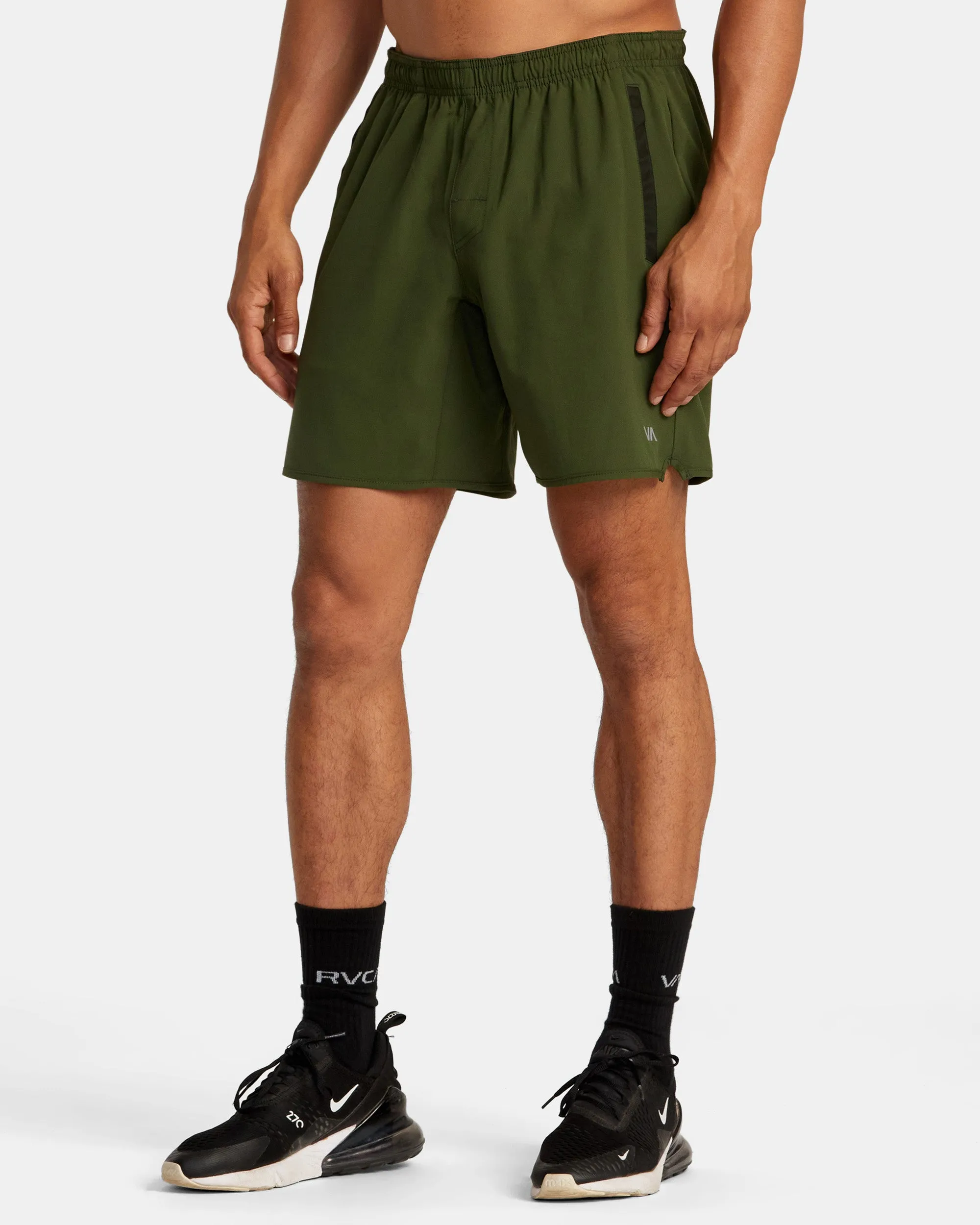 Yogger Stretch 17" Athletic Shorts - Jungle