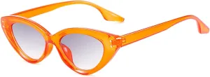 ZIUTNSAV-Small Frame Fashion Sunglasses for Men and Women Outdoor Vacation Sunshade Beach (COLOR:A2862,ONE SIZE)